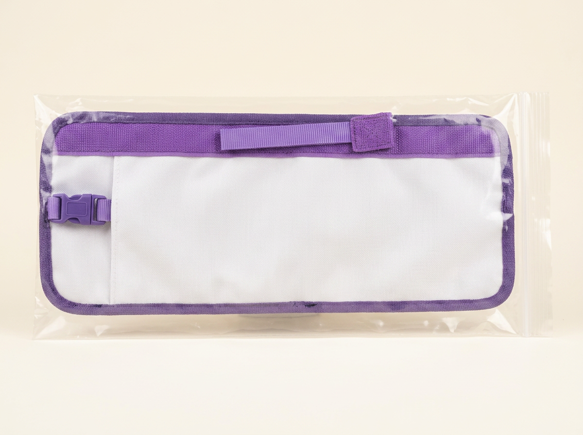 Lead Sleeve in clear plastic retail packaging