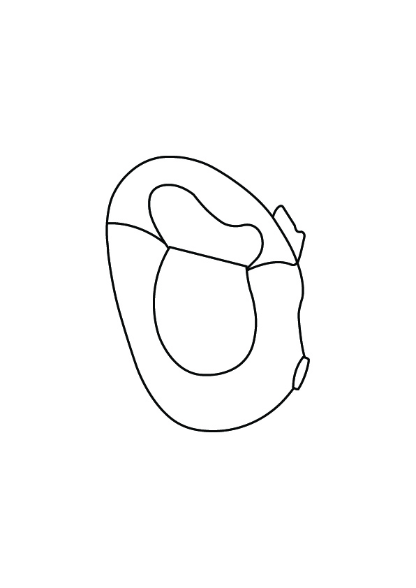 Original hand-drawn concept sketch of a dog lead sleeve fitted to a retractable handle