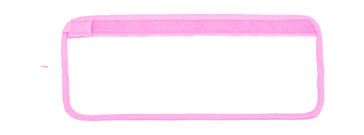 Pink blank Lead Sleeve — sublimation-ready dog leash sleeve