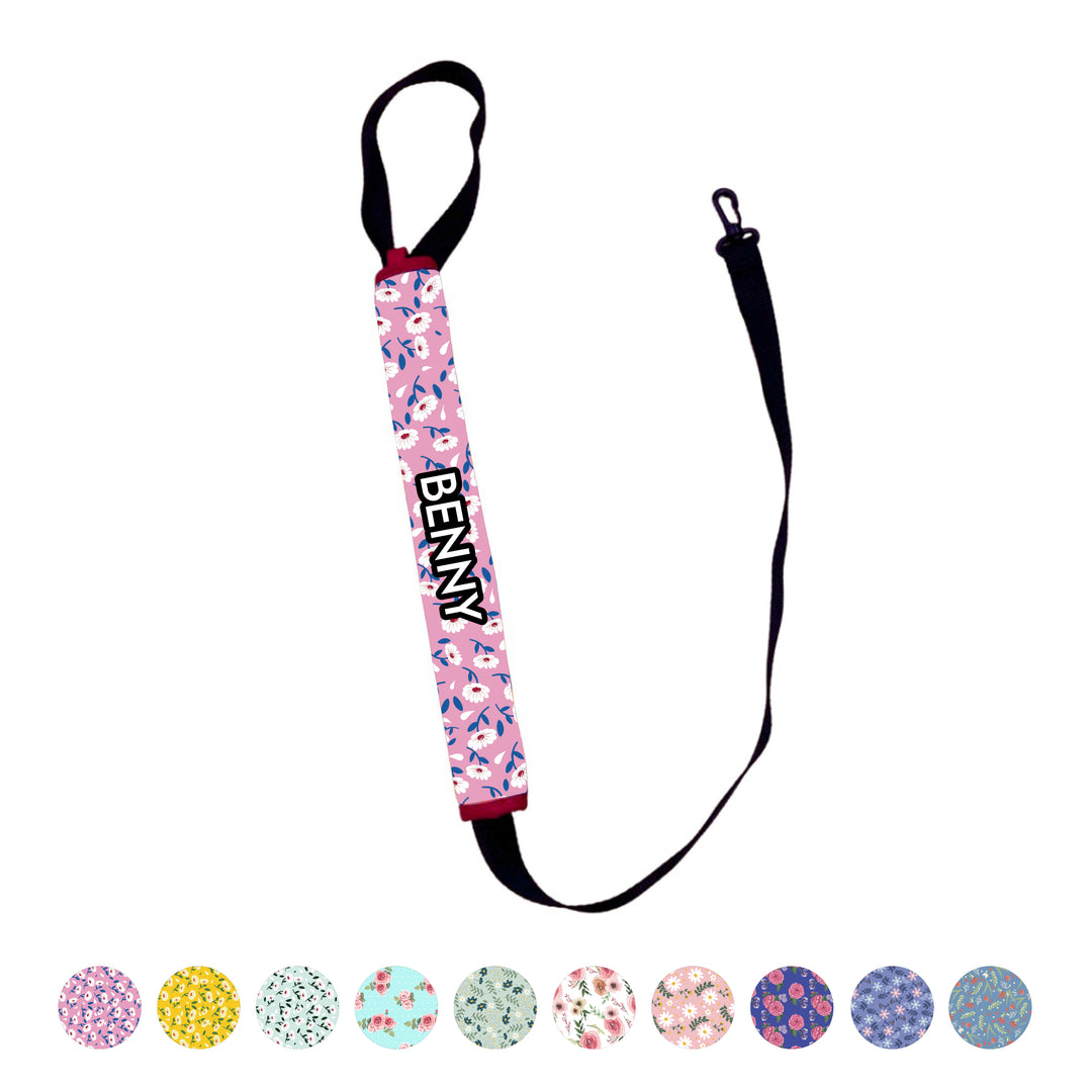 Floral Print Dog Lead Sleeve