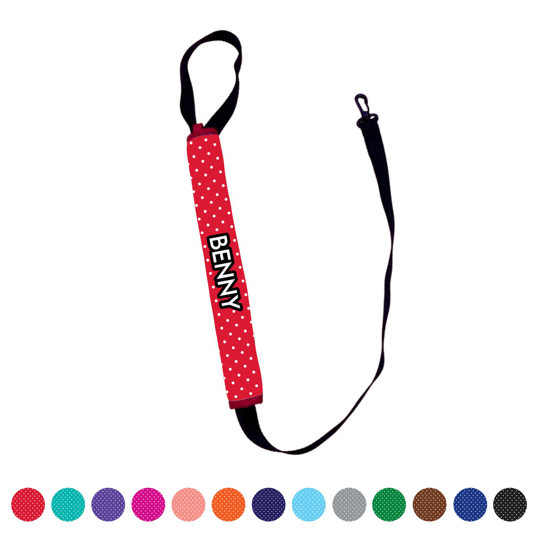 Polka Dot Dog Lead Sleeve