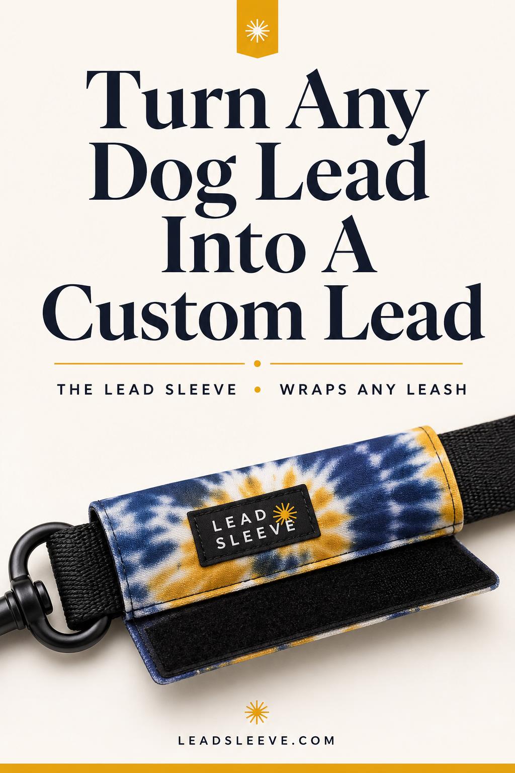 Turn any dog lead into a custom lead — the Lead Sleeve sublimation blank